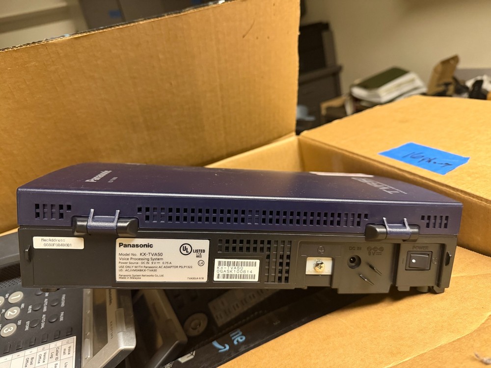 Panasonic kx-TVA50 Voice Processing System