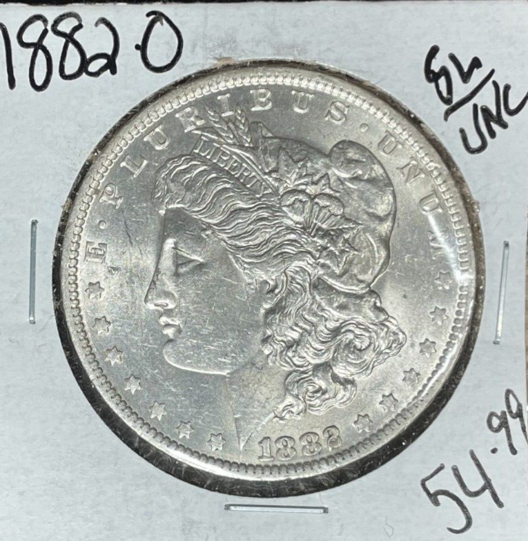 1882-O MORGAN SILVER DOLLAR ~ SL/UNC ~NICE COIN~