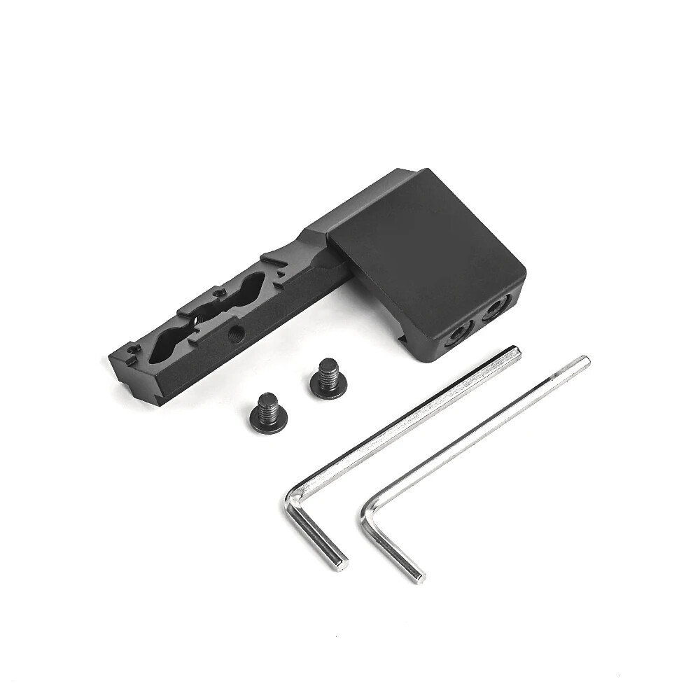 Tactical M600 M300 Flashlight Offset Base Mount Keymod Picatinny Mount Light