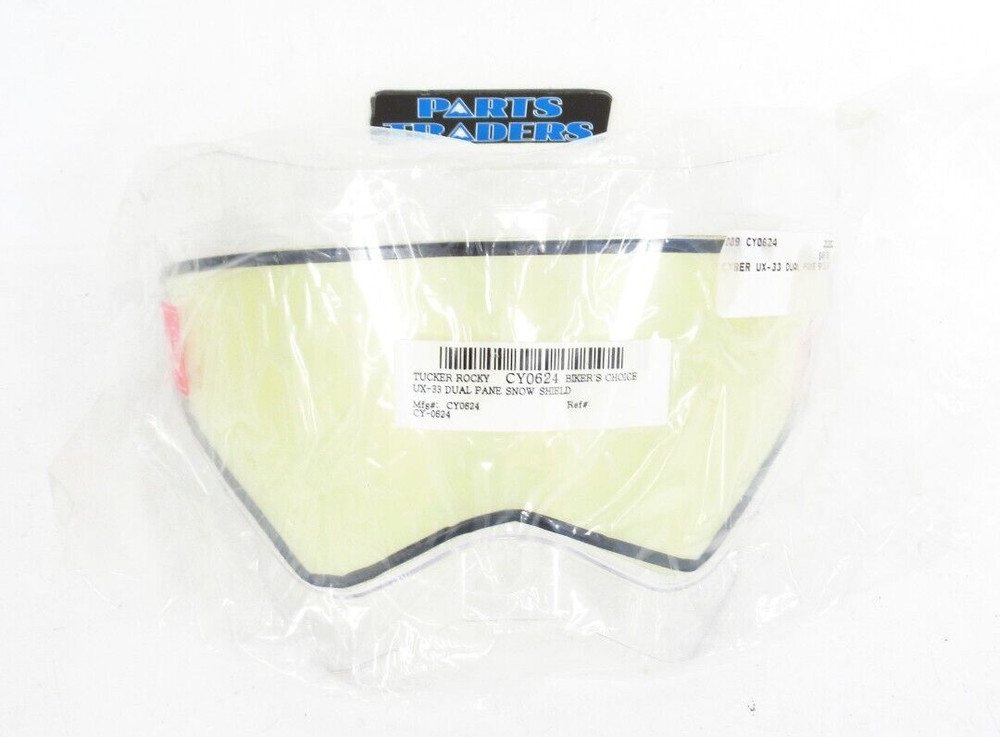 Cyber Helmets UX-33 Dual Pane Snowmobile Faceshield Shield/Visor Clear