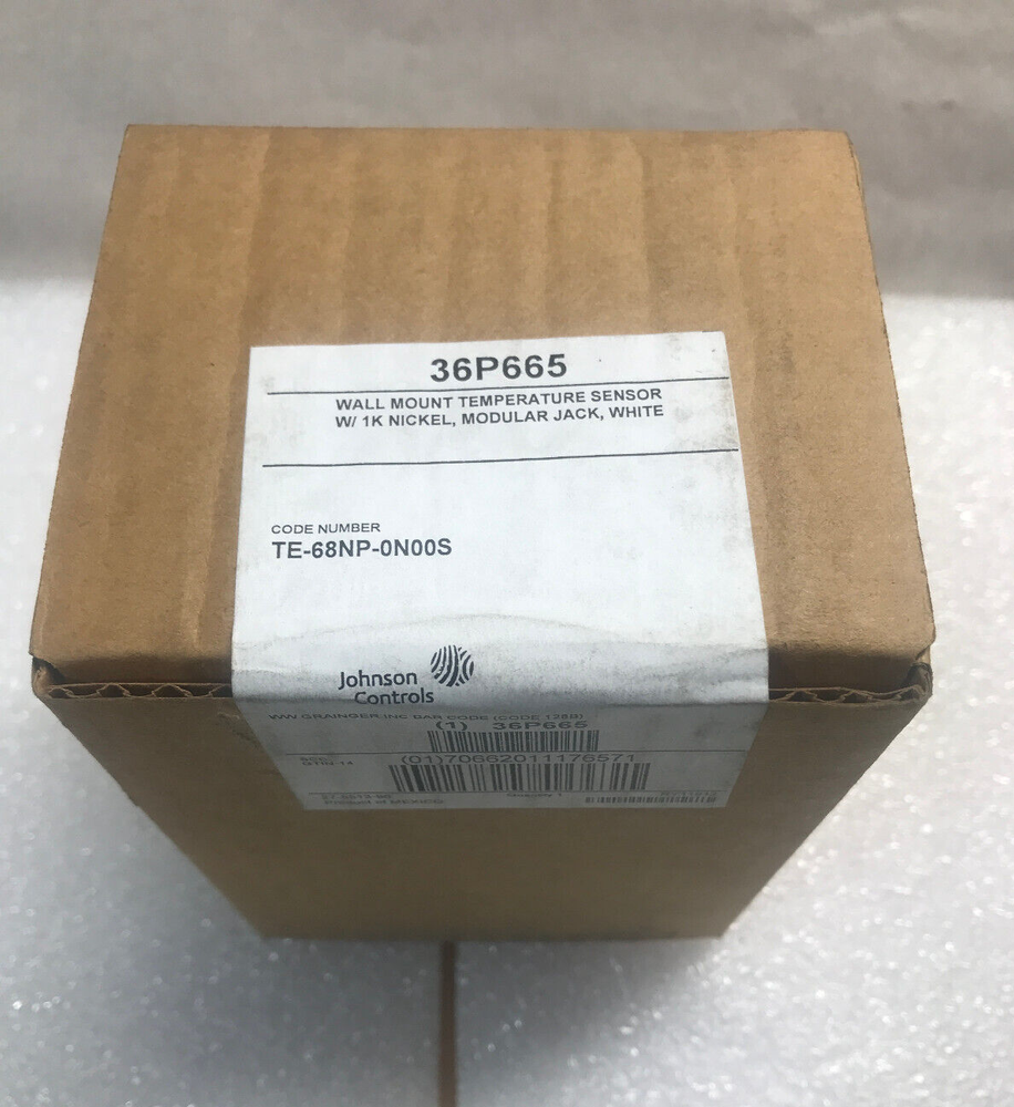 JOHNSON CONTROLS 36P665 WALL MOUNT TEMPERATURE SENSOR *NIB*