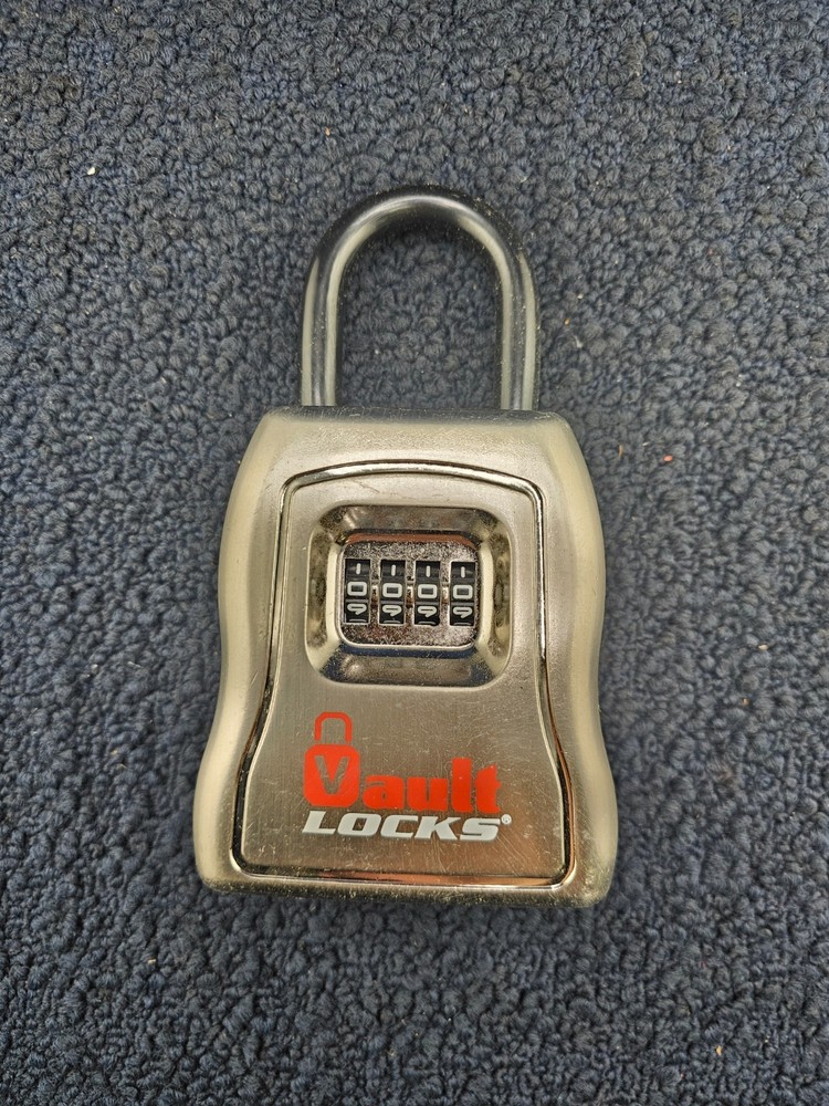 VaultLOCKS® Anti-theft Silver Lock Box For Locking Shackle Extra Secure
