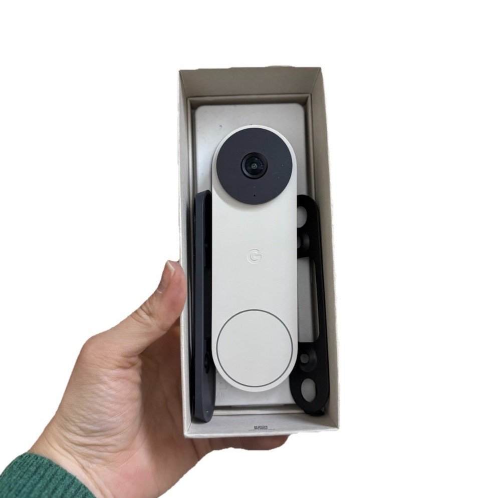 Google Nest Doorbell Wired 2nd Generation Linen