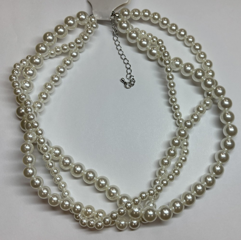 Pearl Link Choker Necklace