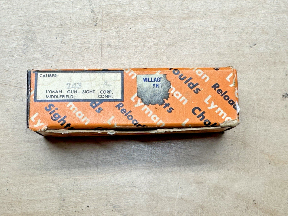 Lyman Ideal 243 Win FL Shell Resizer Made In USA