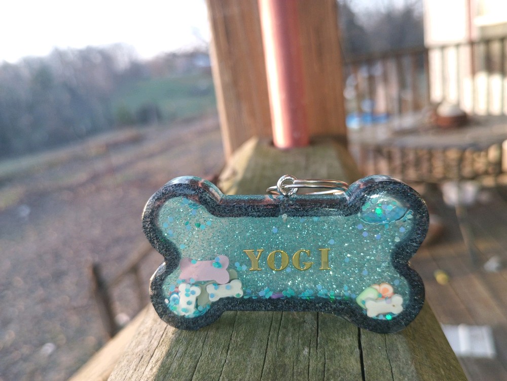 Pet Shaker Name Tags
