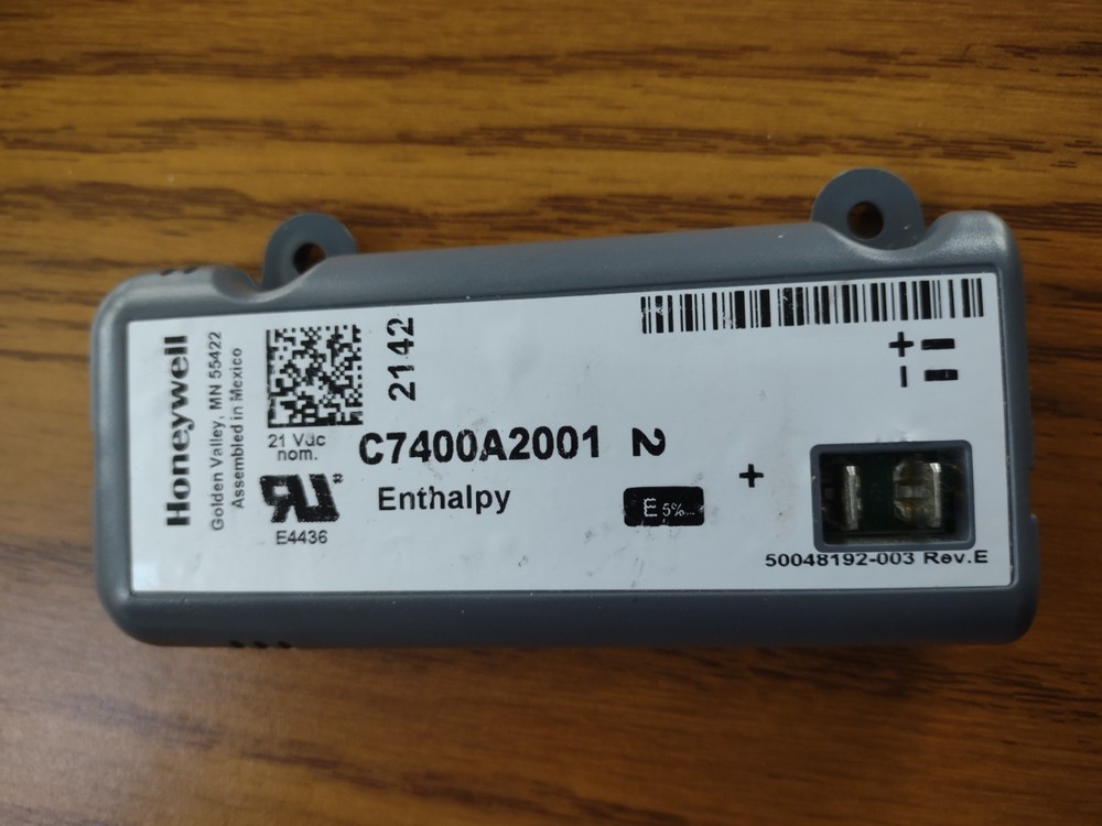 Honeywell C7400A2001 Solid State Enthalpy Sensor Jade economizer control