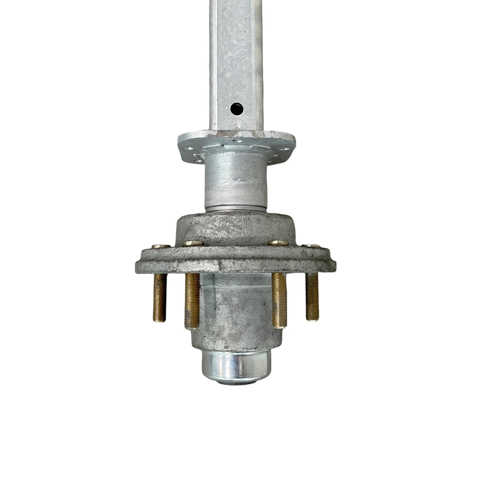 Knott 6000lb 94 inch Hub Face V-Bend 2x3 Galvanized Boat Trailer Axle 6 Lug Hubs