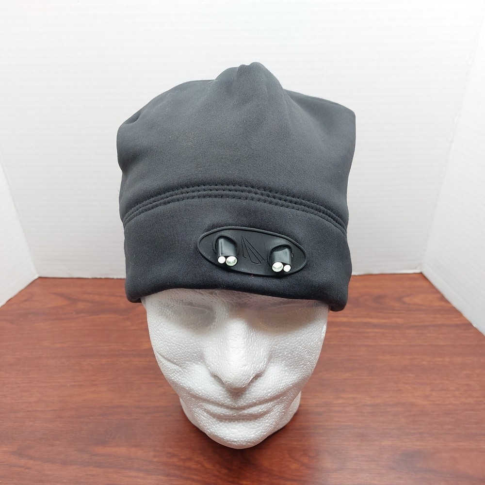 PowerCap Lighted Headlight Beanie Hat Cap Headlamp Beanie