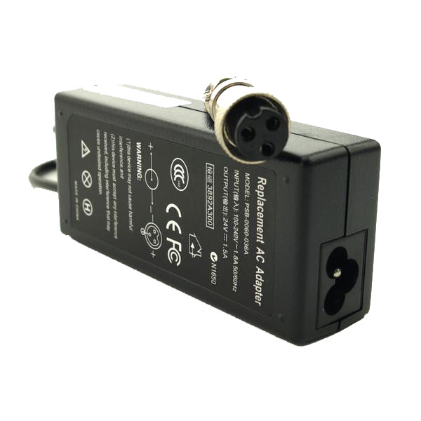 24V 1.5A 36W Electric Scooter AC Charger For Razor E100 E175 E200 E300 E125 E150