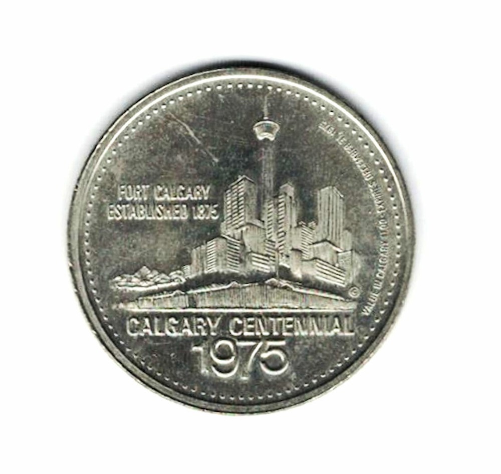 Calgary Centennial Token 1975 Grey Cup     TD05