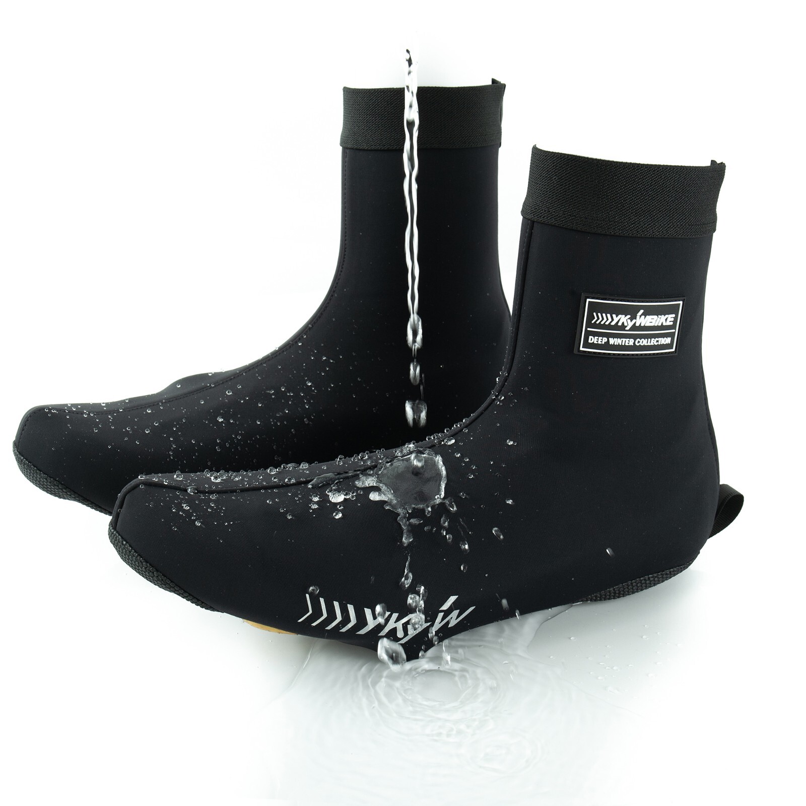 YKYWBIKE Cycling Shoe Cover Bike Shoe Covers Warm Waterproof Windproof Overshoes