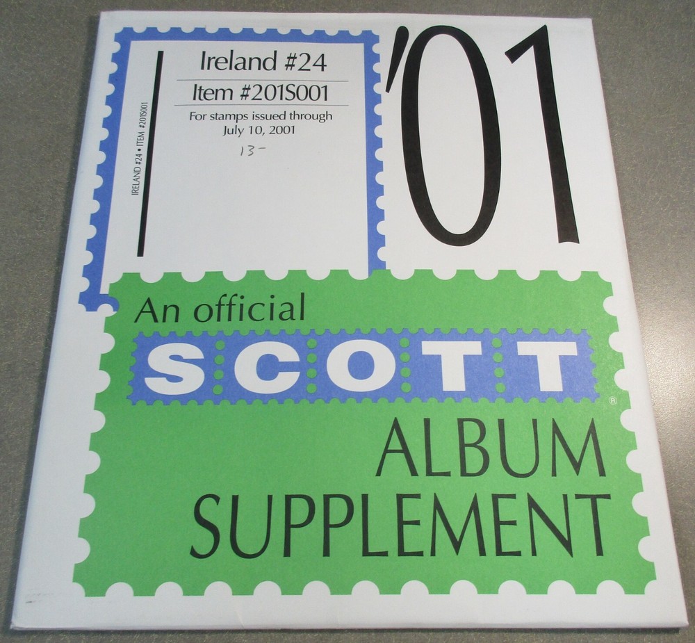"SCOTT" IRELAND SUPPLEMENT # 24 2001 W/FREE SHIPPING!!