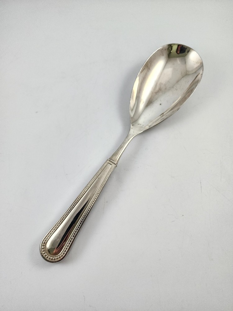 Godinger Serving Spoon 10 1/2 In Beaded