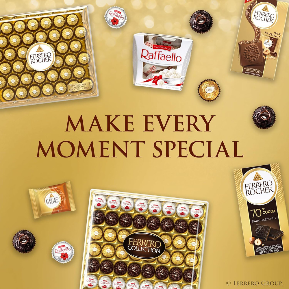 Ferrero Collection Assorted Chocolates 48 Count Gourmet Gift Box