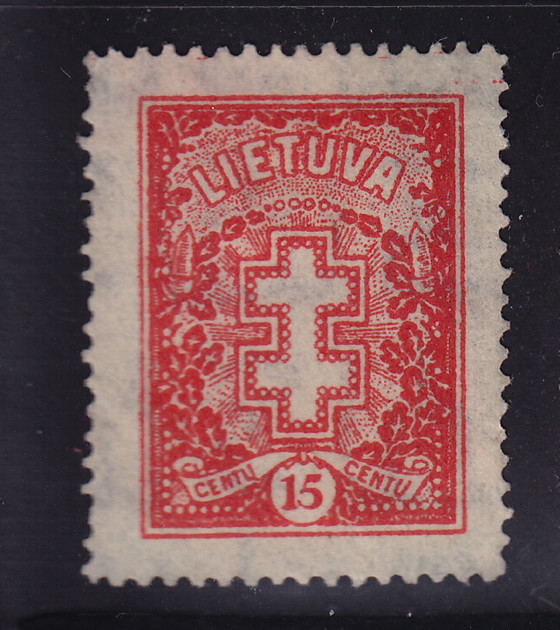 Lithuania 1927 Mint MH #214 nice stamp