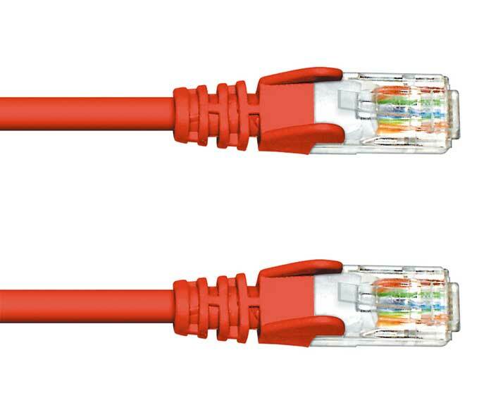 1.5M CAT 5e UTP PATCH CABLE - RED