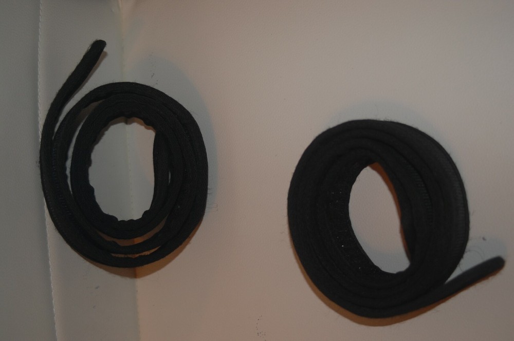 Hook/Loop Trouser/Inner Belt Black, Size Large 38-42