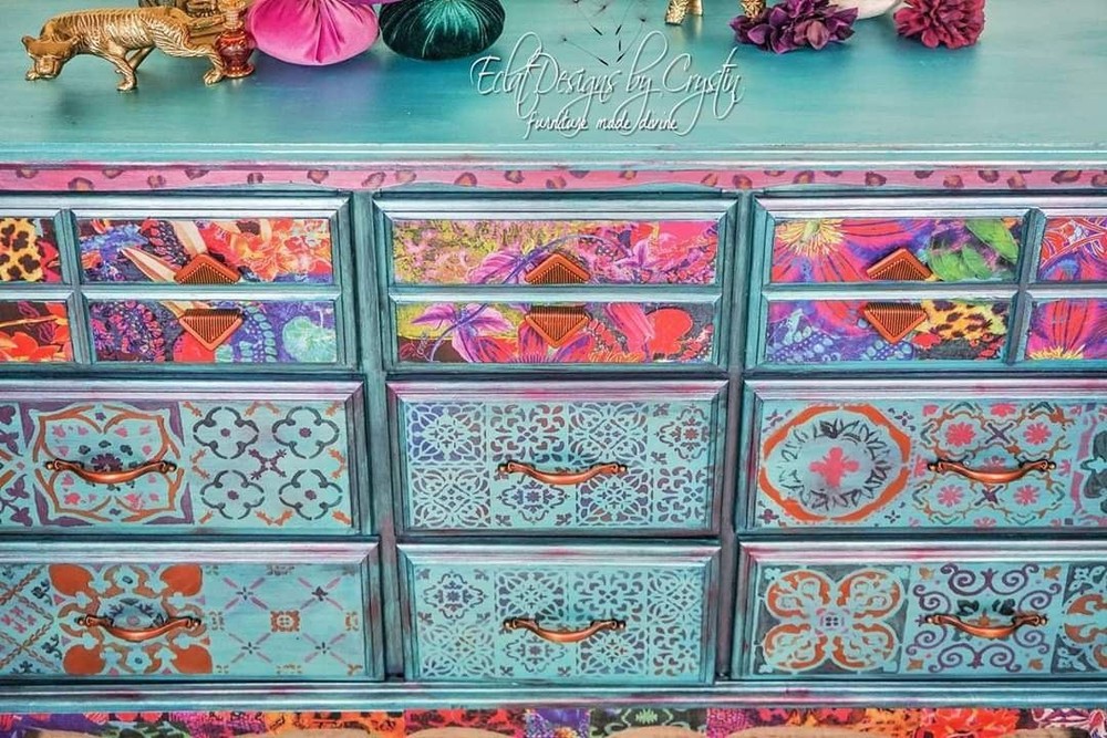 1-1/2" Art Deco Pull Chrome