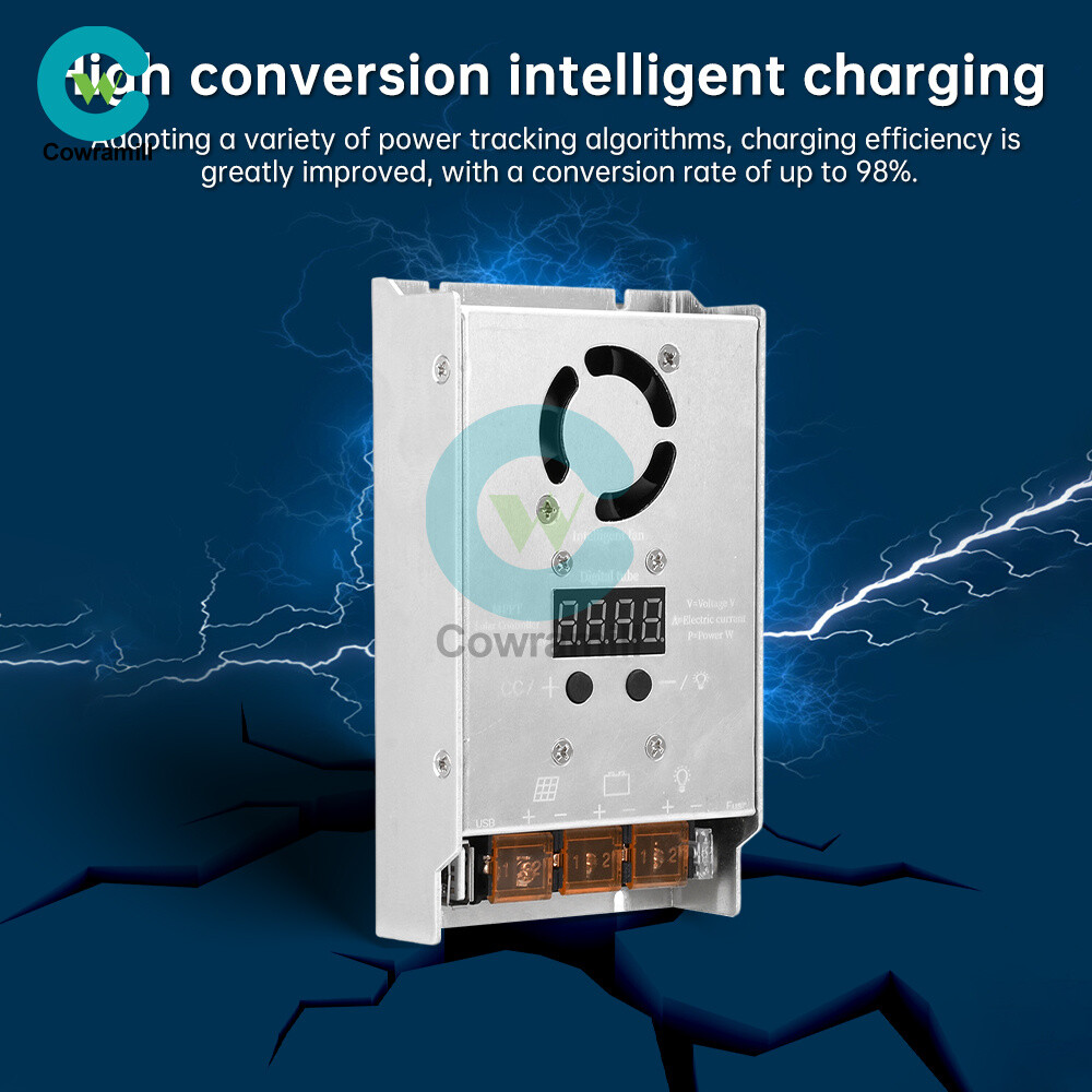 MPPT 500W 20A Solar Controller DC18-80V Buck Step-down Charging Control Module