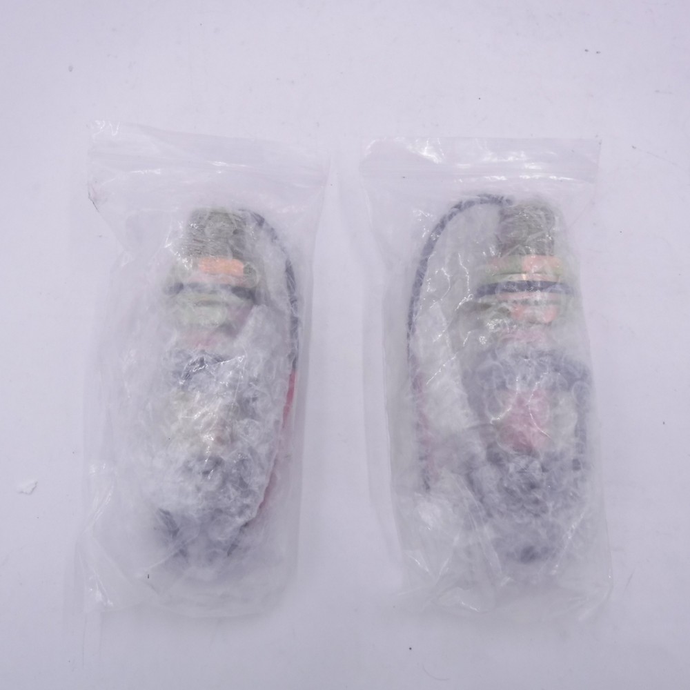 2 Pack Amber Rotating Flashing Work Light Thread Mounted