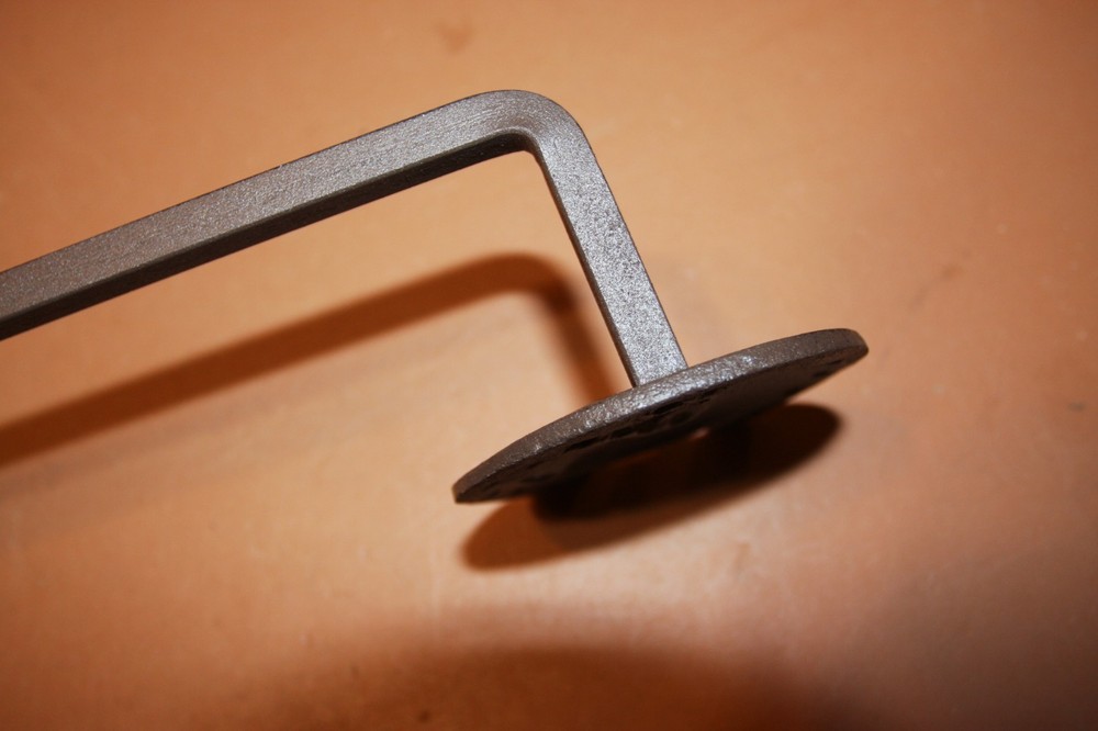 (3) Western Horse Bath Set Solid Cast Iron Towel Bar Ring