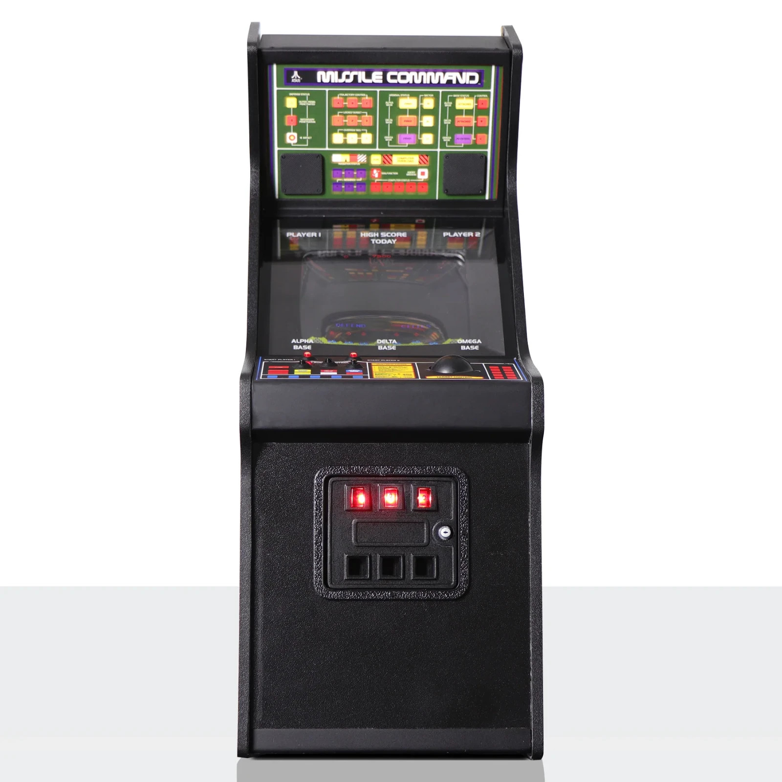 NEW WAVE TOYS MISSLE COMMAND REPLICADE FIELD-TEST EDITION Atari Arcade 1/6 Scale