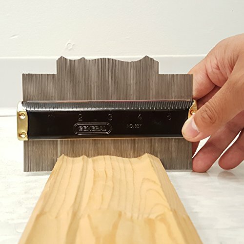 GENERAL TOOLS, 837, CONTOUR GAGE, 6-Inch