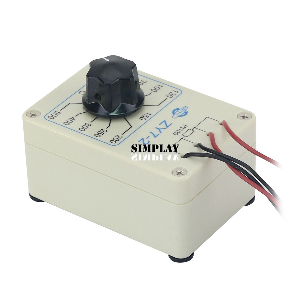 ZY7-2 Pt100 Simulator RTD Simulator For 2-Wire 3-Wire 4-Wire Signal Simulation