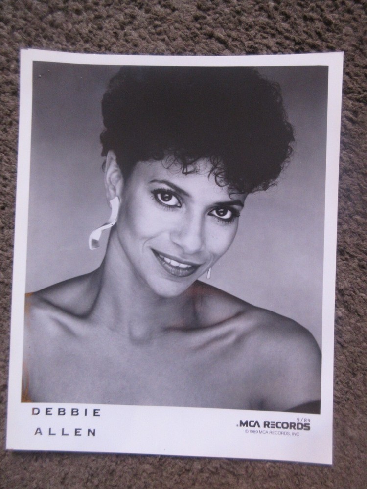 DEBBIE ALLEN (ACTOR/CHOREOGRAPHER) "SPECIAL LOOK" 1989 MCA PRESS KIT W/PHOTO