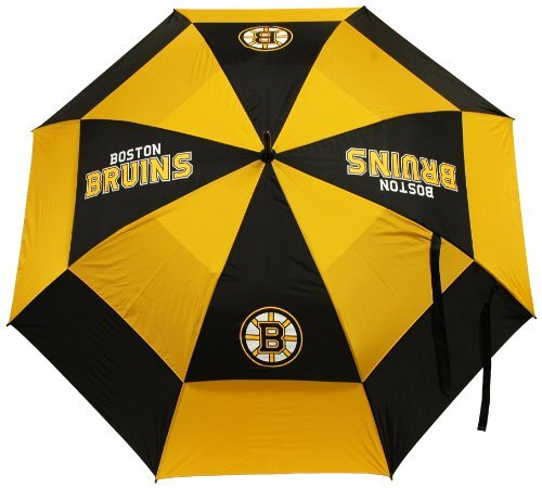NHL Boston Bruins 62" Double Canopy Windproof Umbrella, NEW