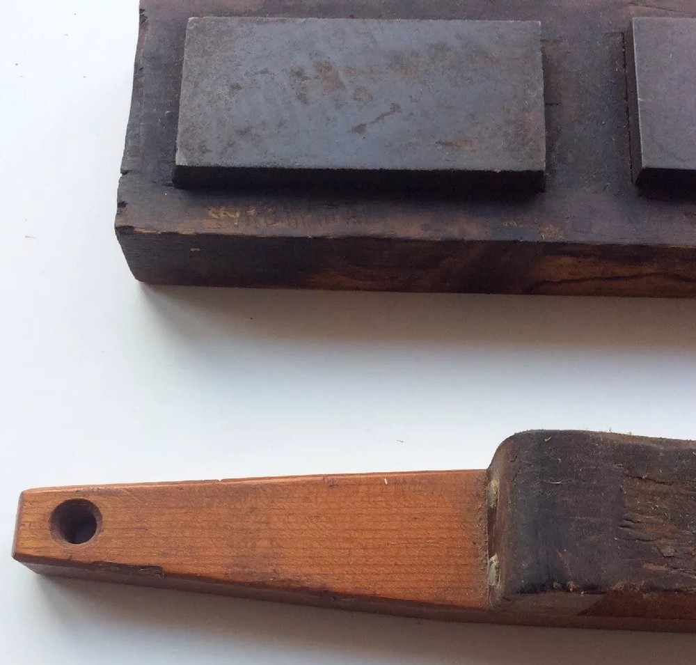 vintage razor blade sharpener Stone Belt