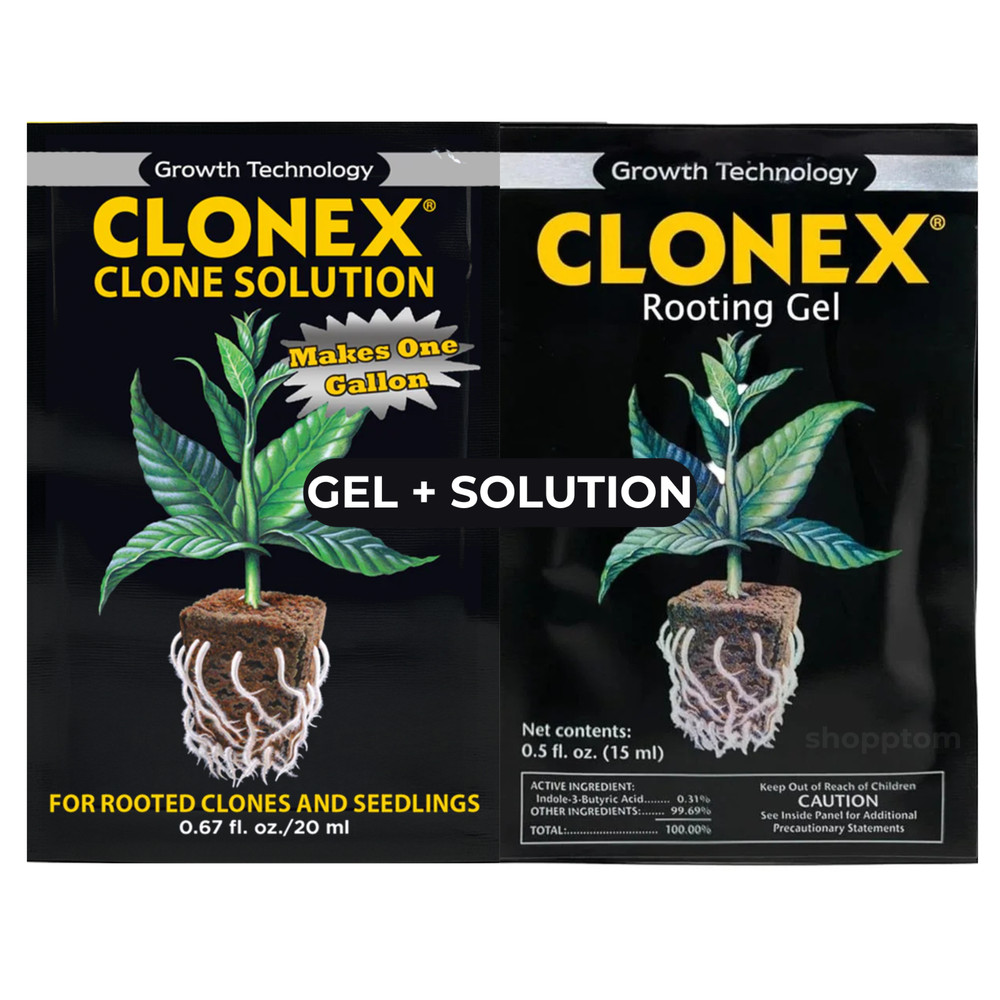Clonex Rooting Starter Kit – Rooting Gel 15ml + Clone Solution 20ml – 2 Pack