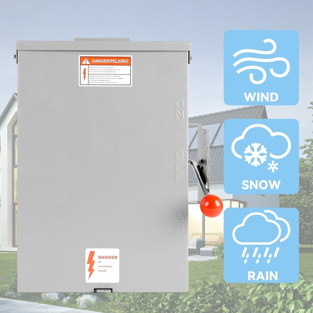 Double-Throw Transfer Switch 200A 48000W