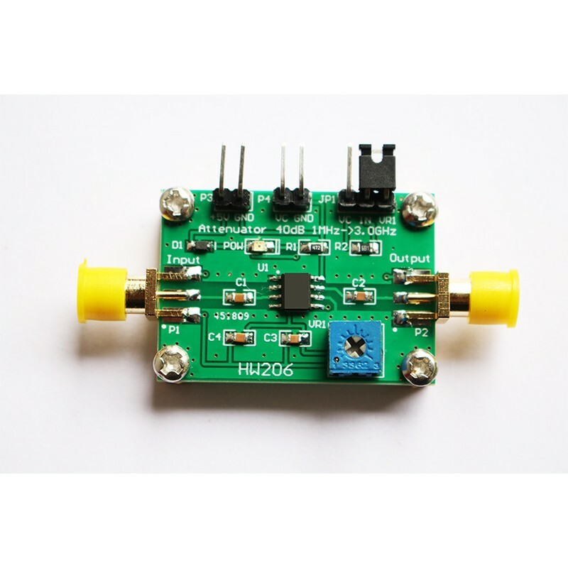 HW206 1MHz-3.0GHz Variable Attenuator Voltage Adjustable RF Attenuator Module SZ