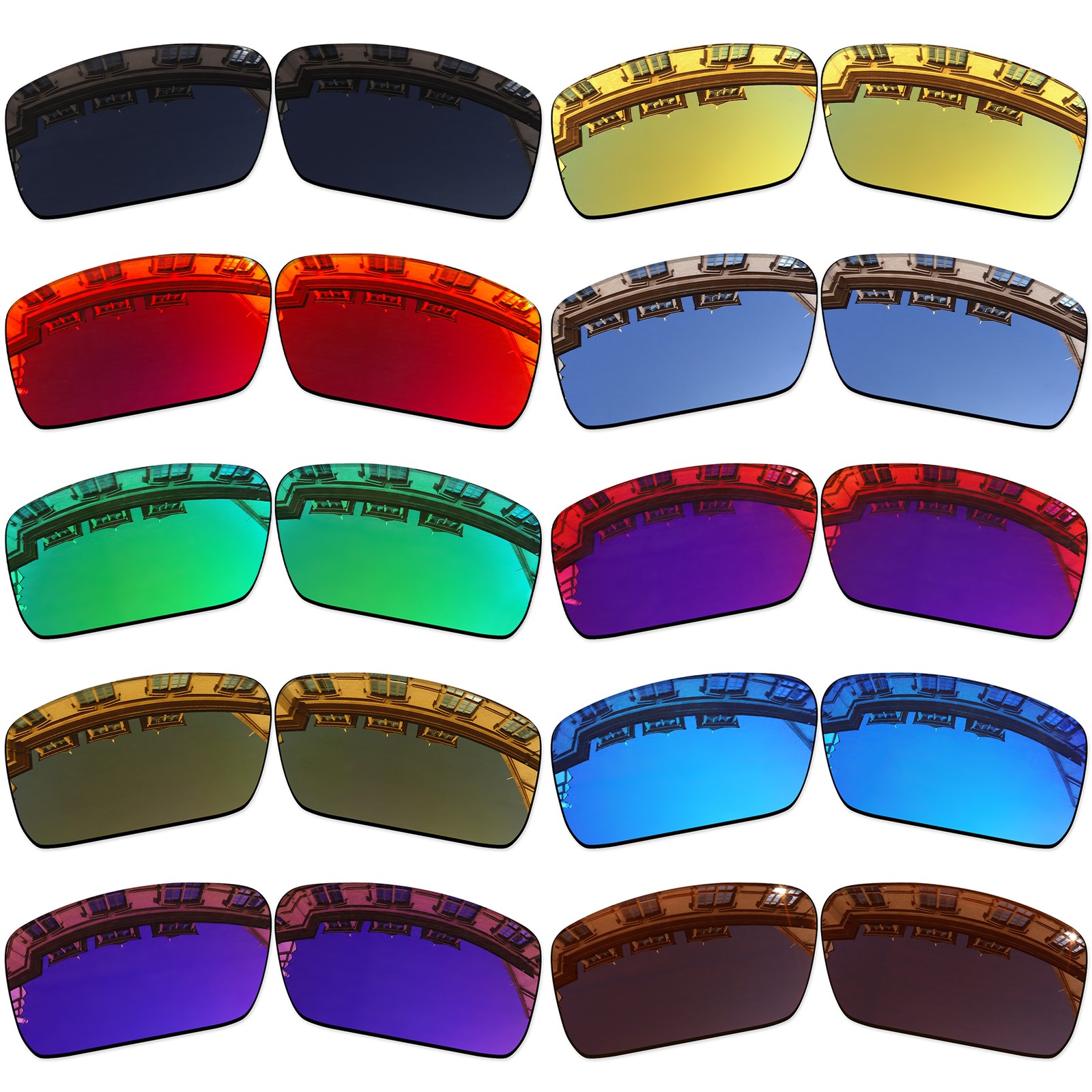 Vonxyz Polarized Replacement Lenses for-Oakley Gascan OO9014 Sunglasses Options