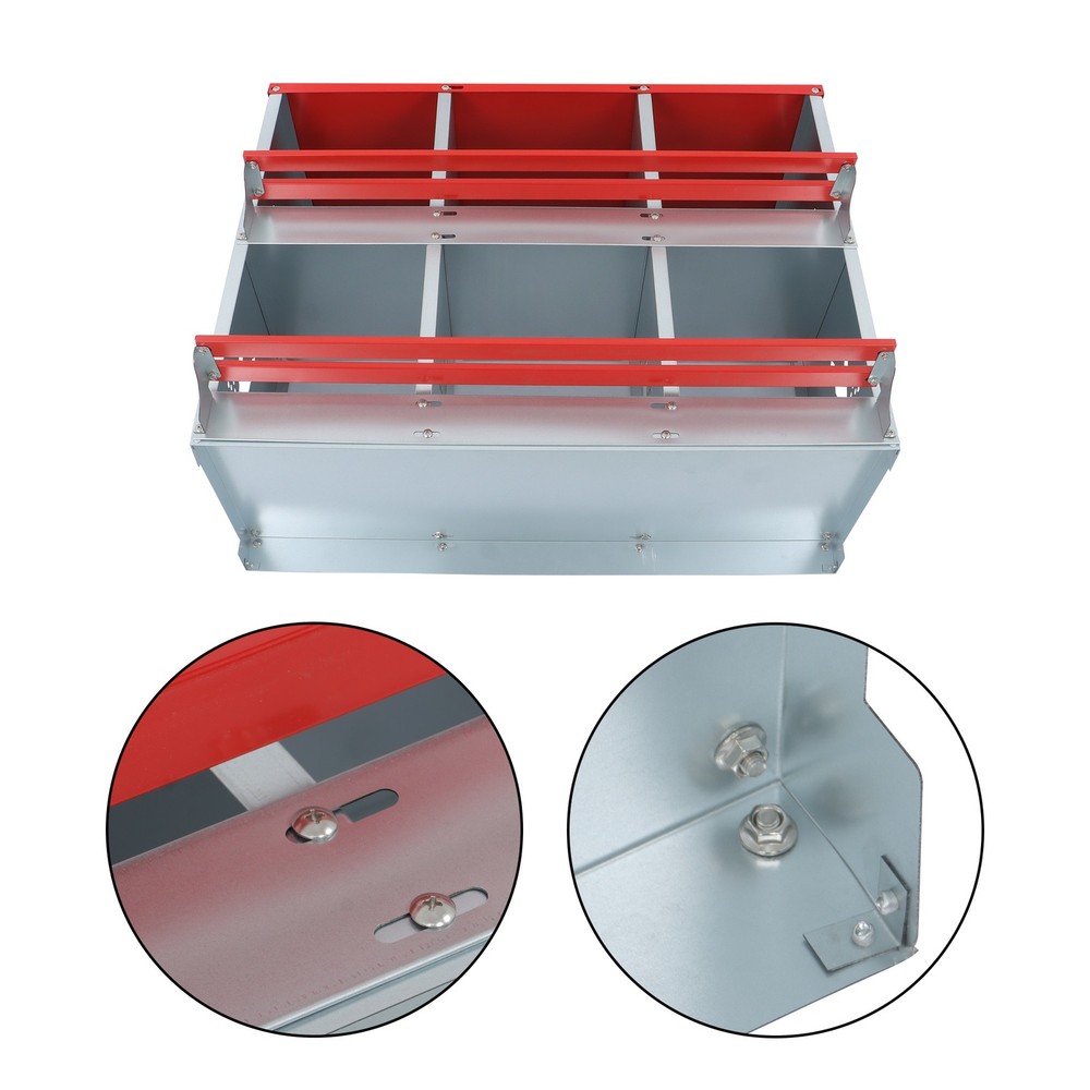 Durable Nesting Box Chicken Laying Boxes 6 Compartment Nesting Boxes For Chicken