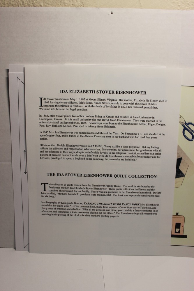 Quilt Patterns from Ida Stover Eisenhower