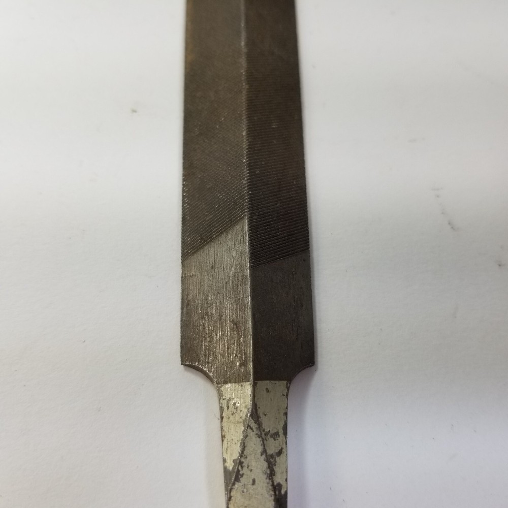 HELLER NUCUT 12" Triangle and FLAT FILE Double