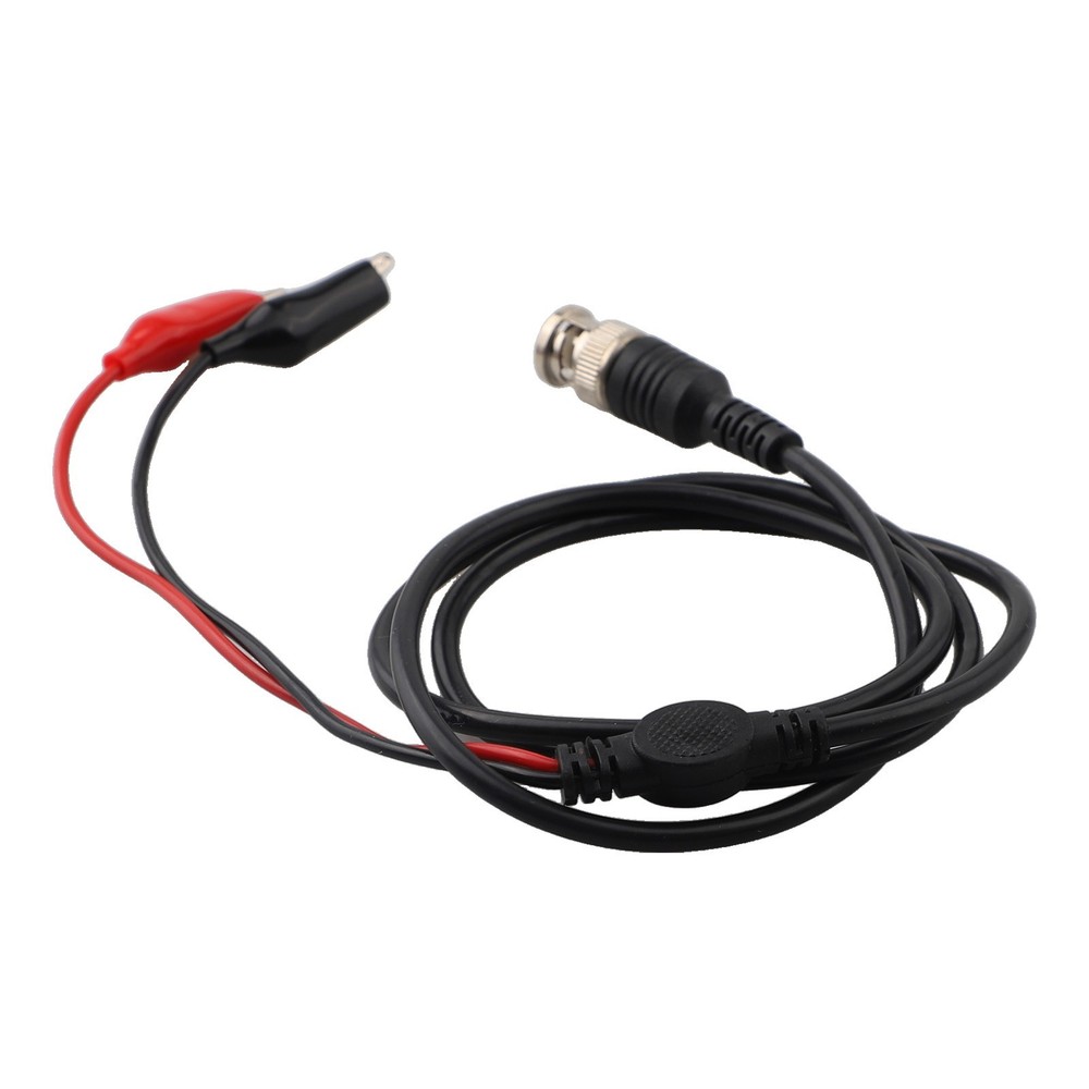 Crocodile Clip Adapter Set with BNC Connector for Laboratory Testing Needs