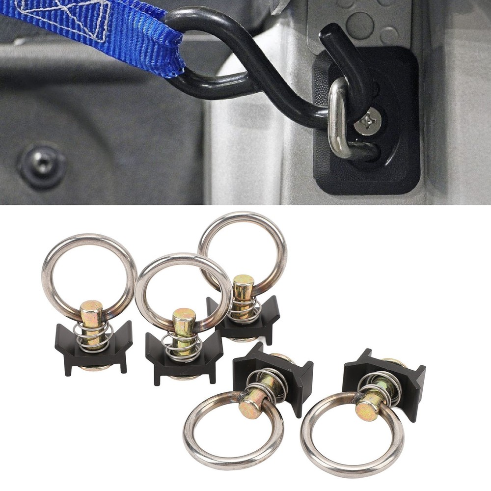 5Pcs L Rail Tie Down Single Stud Fitting Versatile Secure Attachment Tie Do LBRC