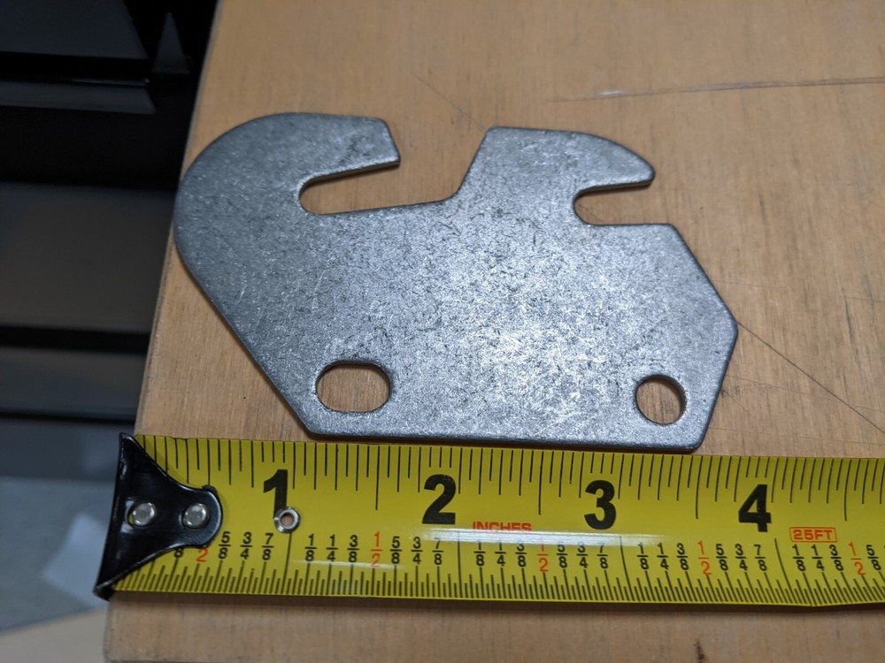 "Draw-Tite" Bed Rail Hooks bed side end connection connecting hardware plate