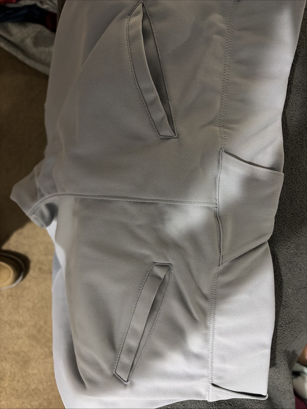 Nike Men's Baseball Pants Gray, Size Large New With Tags