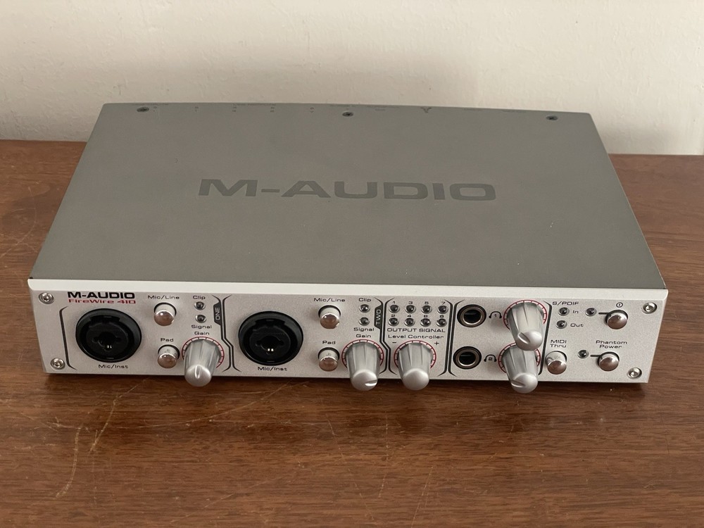 M-Audio Firewire 410 MIDI/Firewire Audio Interface no PSU