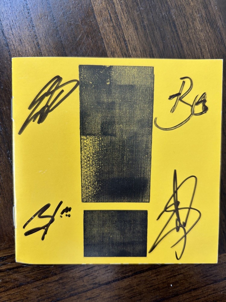 Attention Attention by Shinedown (CD, 2018) Signed Booklet