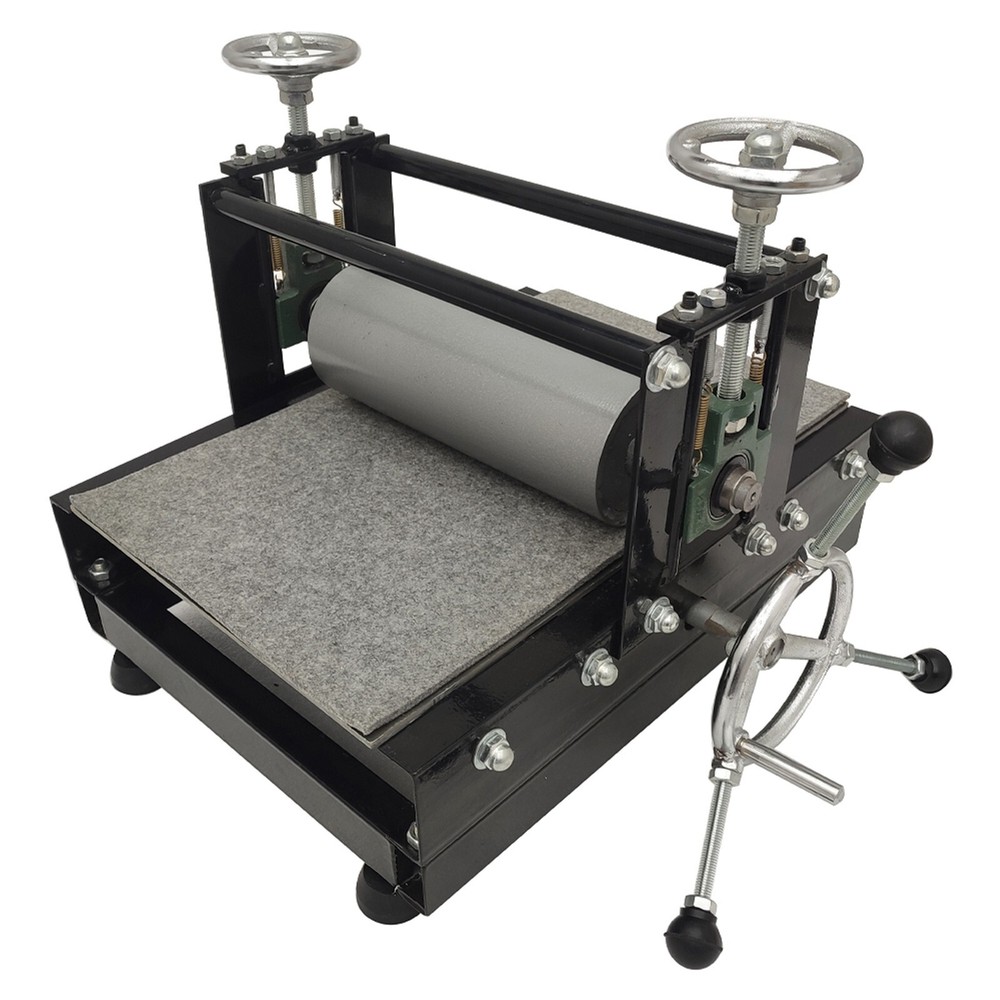 19.7*12.6in Tabletop Printmaking Machine Portable Slab Roller Engraving Press