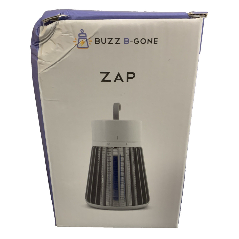 Buzz B-Gone ZAP BuzzBGone Bug Zapper Portable Kill Mosquitoes USB Rechargeable!