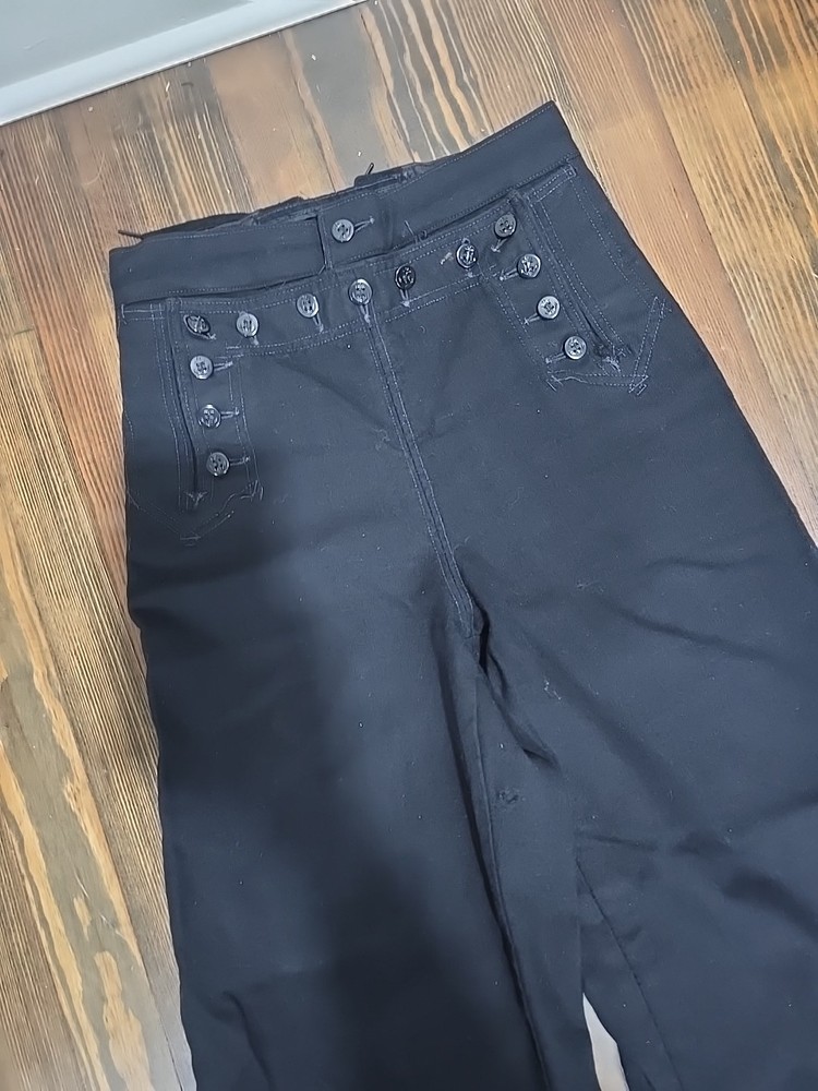 vintage us navy sailor pants