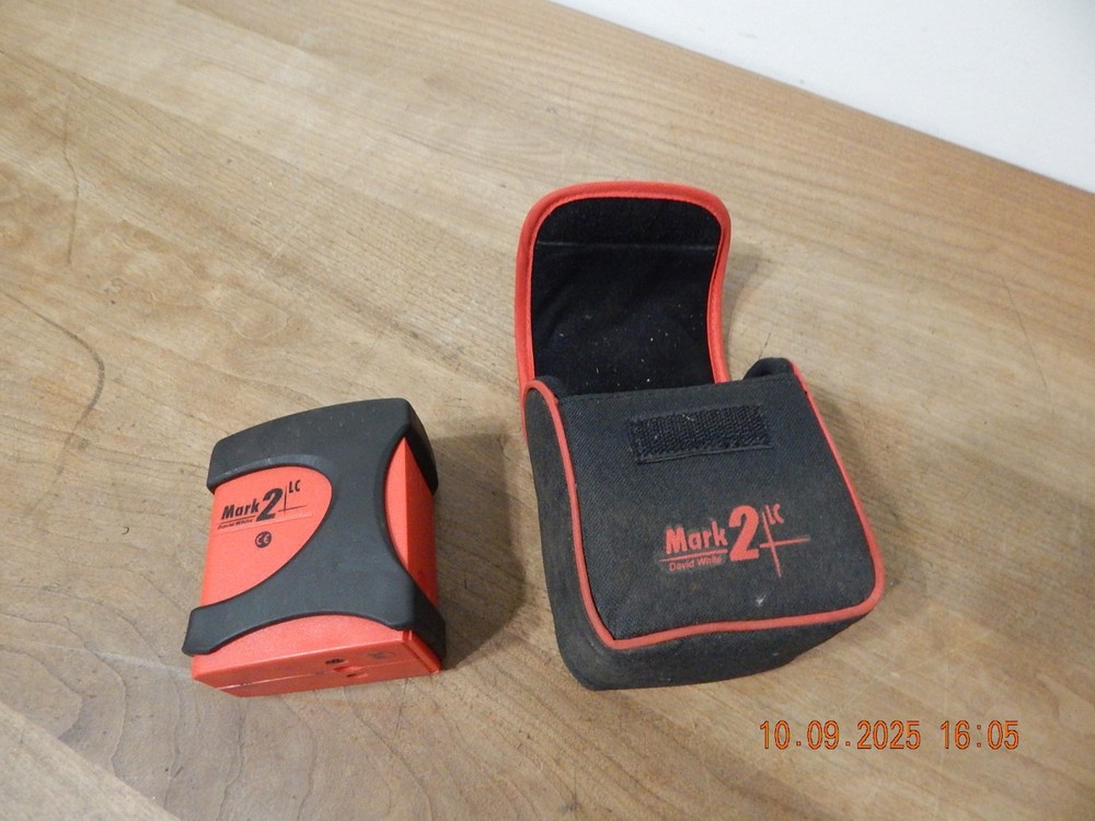 DAVID WHITE MARK 2 LC CROSS LASER LEVEL