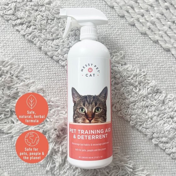 3 Pack Cat Deterrent Spray 27 oz Stop Scratching Peeing Training Aid